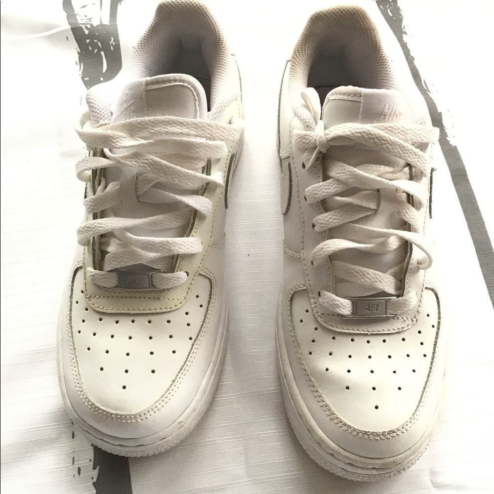 Air Force ones. White size 5.